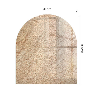 Glass hearths for wood burners Textura piatra naturala