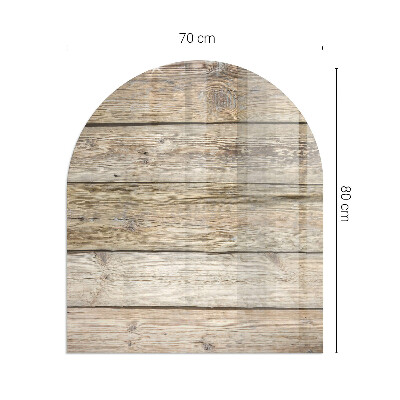 Glass hearth for log burner Scândura de lemn în aspect