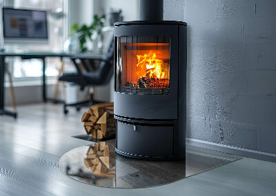 Glass hearths for wood burners Plăci în diferite nuanțe