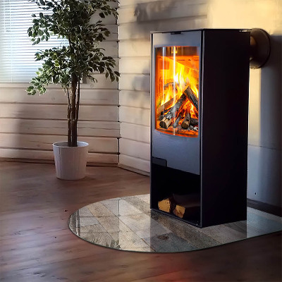 Glass hearths for wood burners Plăci în diferite nuanțe