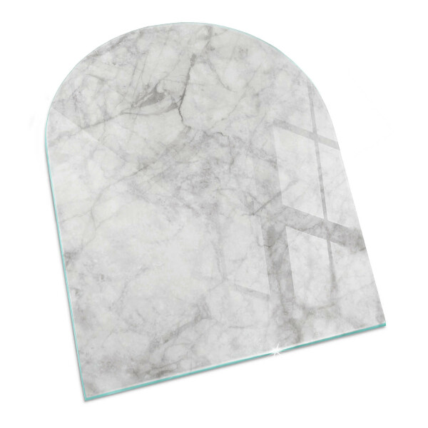 Glass hearth for log burner Model de structură de marmură