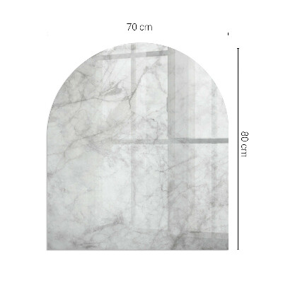 Glass hearth for log burner Model de structură de marmură