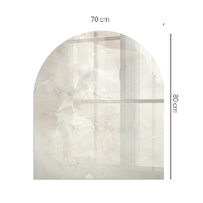 Glass hearths for wood burners Model de marmură naturală