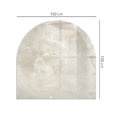 Glass hearths for wood burners Model de marmură naturală