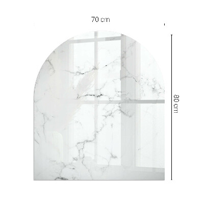 Glass hearth for log burner Model de marmură cu nervuri