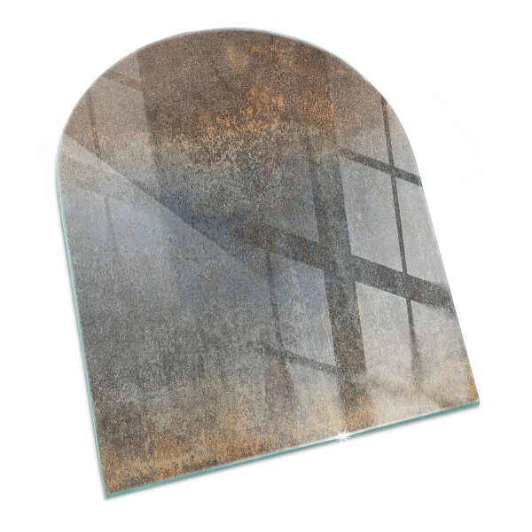 Glass hearth for log burner Model de textură abstractă