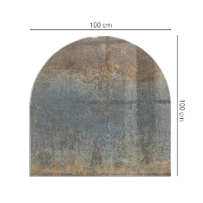 Glass hearth for log burner Model de textură abstractă