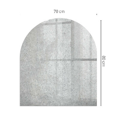 Glass hearths for wood burners Textura beton brut