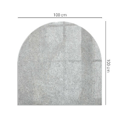 Glass hearths for wood burners Textura beton brut