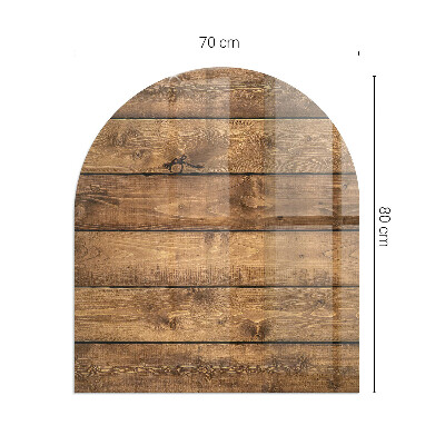 Glass hearth for log burner Scândura de lemn cu granulație