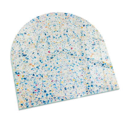 Glass hearth for log burner Model de textură abstractă