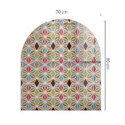 Glass hearths for wood burners Modele poligonale într-o grilă