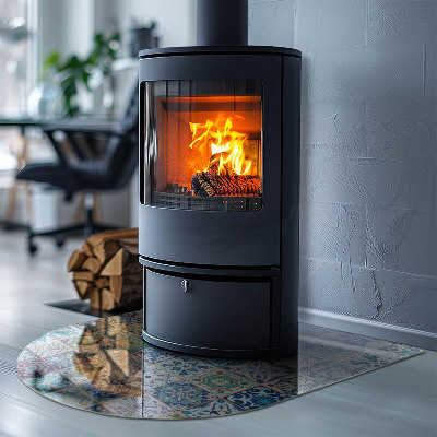 Glass hearth for log burner Modele de mozaic pe gresie