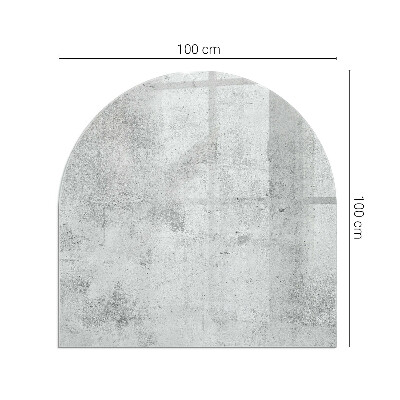 Glass hearths for wood burners Textura beton brut