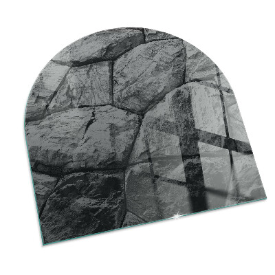 Glass hearths for wood burners Model de piatră naturală