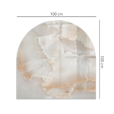 Glass hearths for wood burners Model de piatră naturală