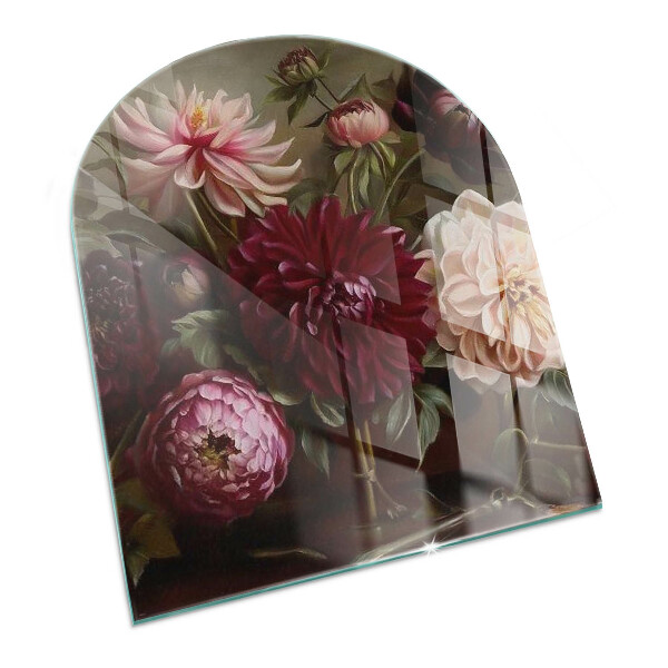 Glass hearths for wood burners Buchet de flori în detaliu