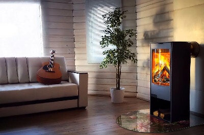 Glass hearths for wood burners Buchet de flori în detaliu