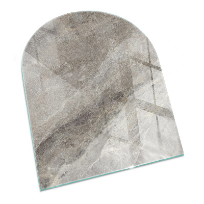 Glass hearths for wood burners Model de piatră naturală
