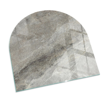 Glass hearths for wood burners Model de piatră naturală