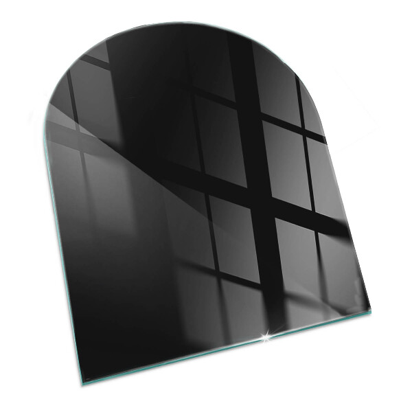 Glass hearths for wood burners Culoare grafit închis