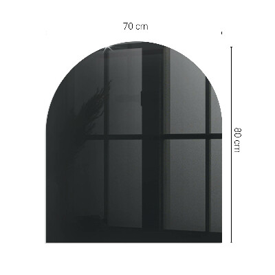 Glass hearths for wood burners Culoare grafit închis
