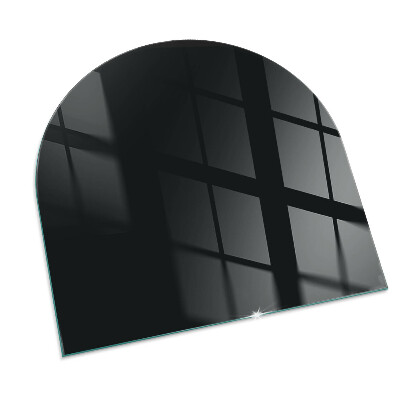 Glass hearths for wood burners Culoare grafit închis