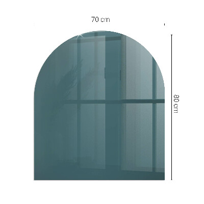 Glass hearth for log burner Culoarea mării