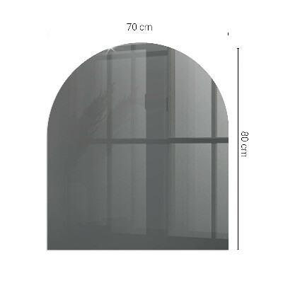 Glass hearths for wood burners Culoare Gri-maro