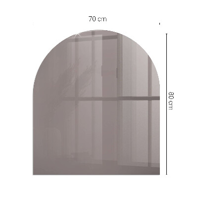 Glass hearths for wood burners Culoare Bej
