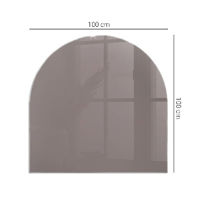 Glass hearths for wood burners Culoare Bej