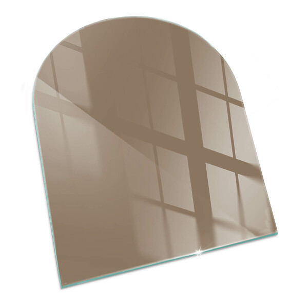 Glass hearth for log burner Culoare Maro