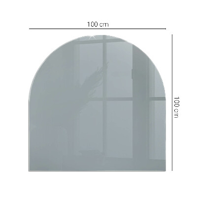 Glass hearths for wood burners Culoare Gri