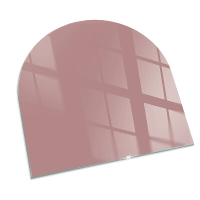 Glass hearths for wood burners Culoare Roz