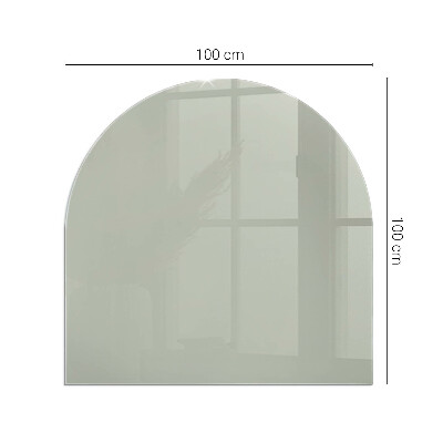 Glass hearth for log burner Culoare Gri-verde