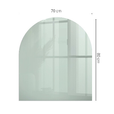 Glass hearths for wood burners Culoare Verde deschis
