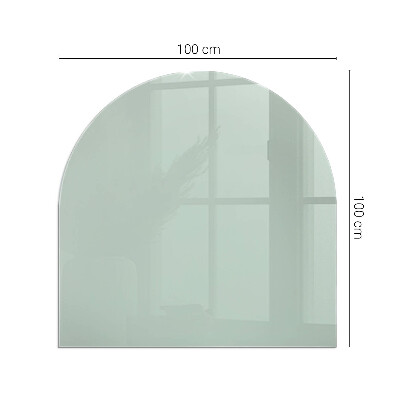 Glass hearths for wood burners Culoare Verde deschis