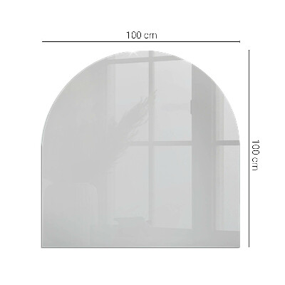 Glass hearth for log burner Culoare Gri