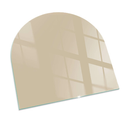 Glass hearths for wood burners Culoare Bej