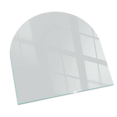Glass hearth for log burner Culoare Gri
