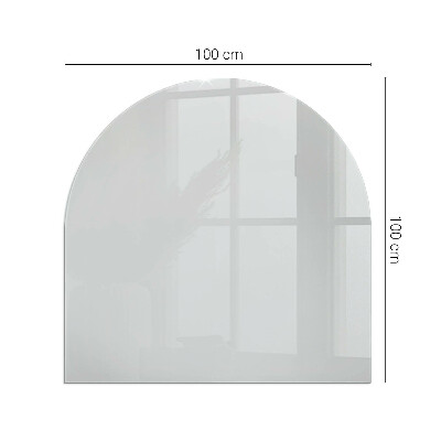 Glass hearth for log burner Culoare Gri