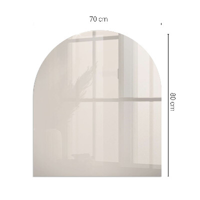 Glass hearths for wood burners Culoare roz pal