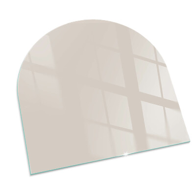 Glass hearths for wood burners Culoare roz pal
