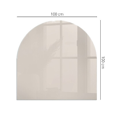 Glass hearths for wood burners Culoare roz pal