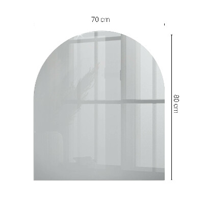 Glass hearth for log burner Culoare Gri deschis