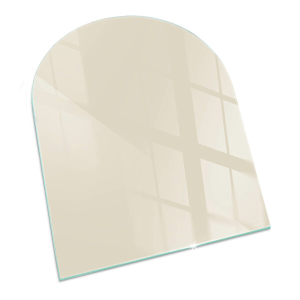Glass hearths for wood burners Culoare Bej