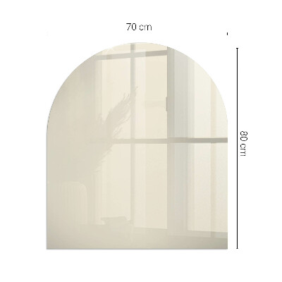 Glass hearths for wood burners Culoare Bej