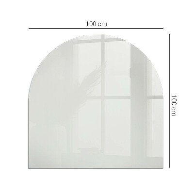 Glass hearth for log burner Culoare Gri