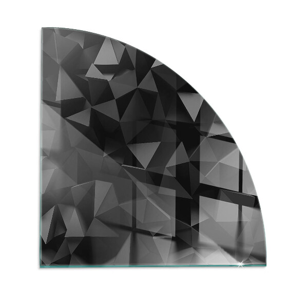 Sticlă sub șemineu sfert Three-dimensional geometry
