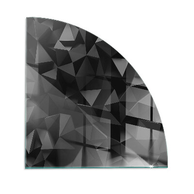 Sticlă sub șemineu sfert Three-dimensional geometry